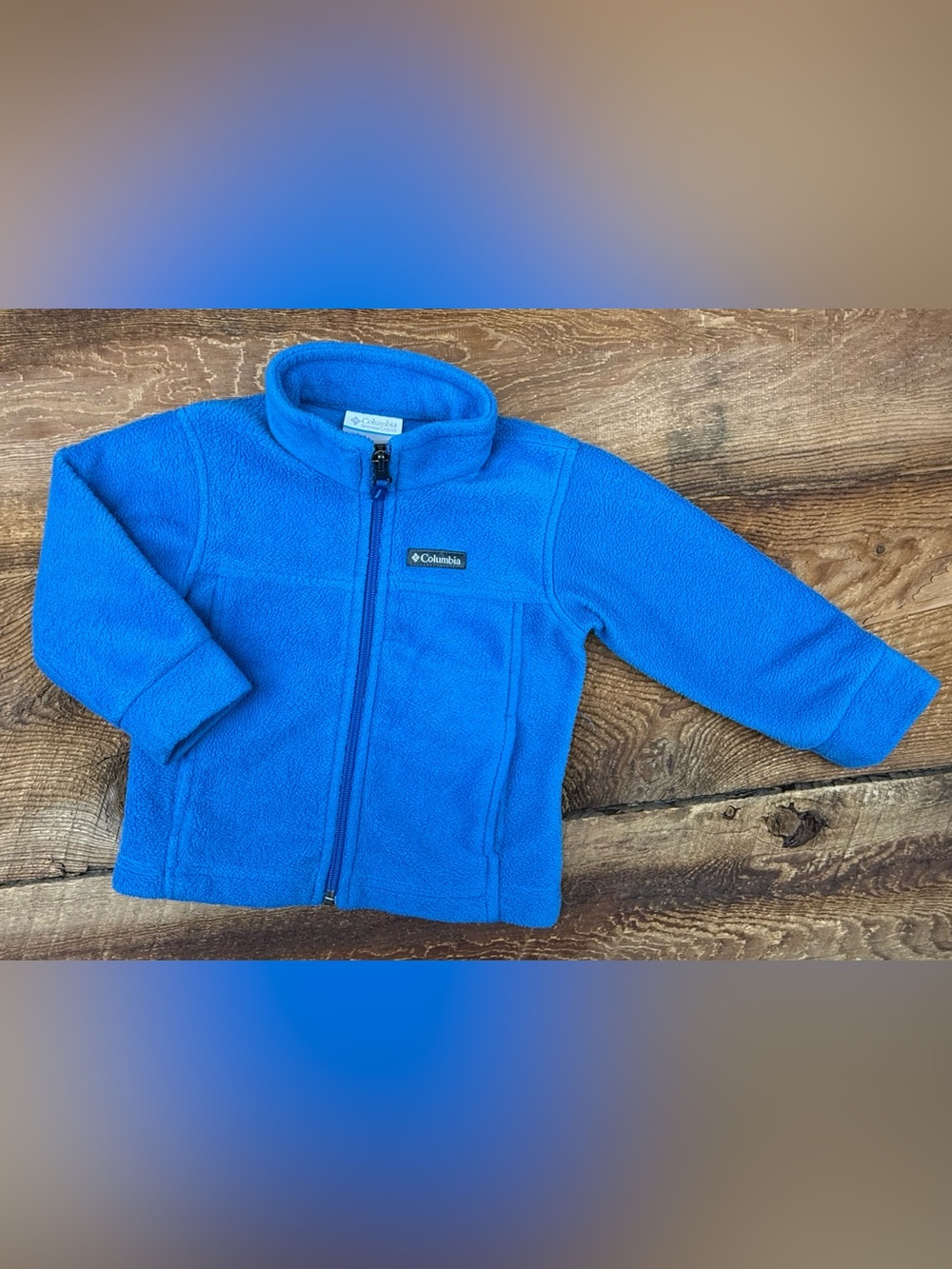 Columbia 2T Blue Full-Zip Fleece Jacket